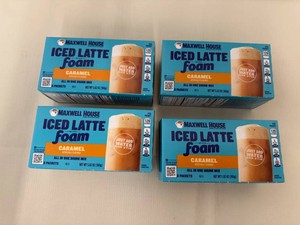 4x Iced Latte With Foam
