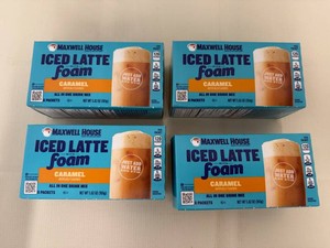 4x Iced Latte With Foam