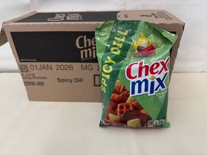 4x 8-4.5oz  Chex Mix Spicy Dill Pickle