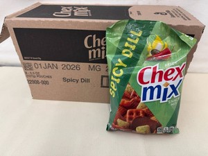 4x 8-4.5oz  Chex Mix Spicy Dill Pickle