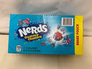 12x 3oz Pouches Nerd Gummie Clusters