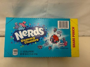 12x 3oz Pouches Nerd Gummie Clusters