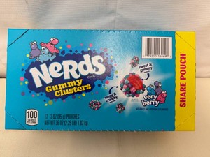 12x 3oz Pouches Nerd Gummie Clusters