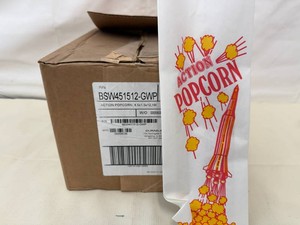 Case of Popcorn Bags