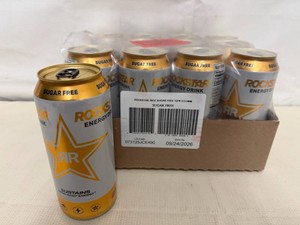 12x Rockstar Sugar Free