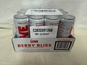 12x Love Berry Bliss Electrolyte Beverage