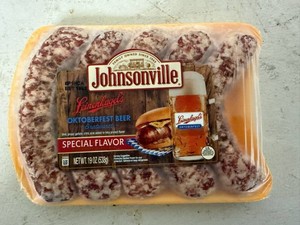 4x 19oz Oktoberfest Beer Bratwursts