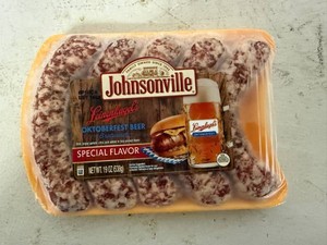 4x 19oz Oktoberfest Beer Bratwursts