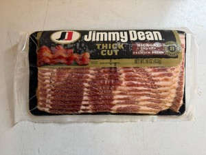 CC. 3x Jimmy Dean Thick Cut Bacon-Hickory