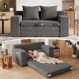 $188 Boneless Loveseat Sofa Bed, 54 Futon Sleeper
