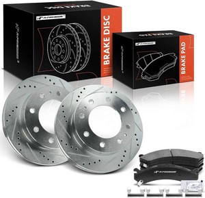 $173 A-Premium Front Brake Kit, Rotors & Pads (6)