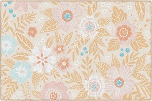 $138 Flagship Carpets Floral Rug 5 x 76 beige