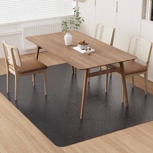 $160 Area Floor Mat 8x12 Black No-Slip Vinyl Rug