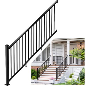 $212 Egadis 42 x 8 ft Aluminum Stair Railing Kit