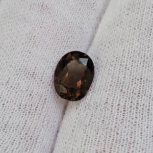 1.84 Carat Very High Quality Smoky Quartz Oval Cut