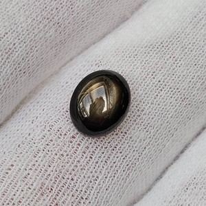 4.20 Carat Brown Star Sapphire Oval Cabochon Retail $1,890