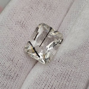 5.28 Carat Natural Rutilated Quartz Fancy Cut Retail $264