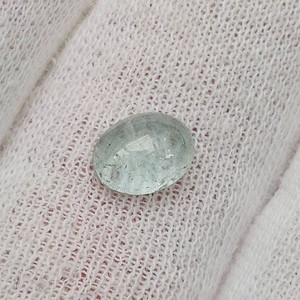1.63 Carat Natural Aquamarine Oval Cabochon Retail $245