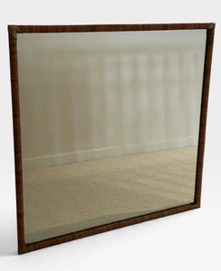 BR1 - Vintage Cane Framed Mirror - Widdicomb 1790, Daytons
