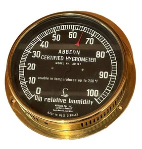 LL - Vintage Hygrometer - Abbeon Certified Model AB167