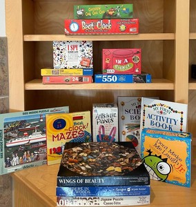 LL - Kids Board Game & Puzzle Mixed Lot - in a Pickle & More