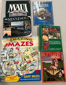 LL - Vintage Books & Gardening References Mixed Lot
