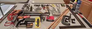 LL - Hand & Power Tool Mixed Lot - Vintage Millers Falls Drill & Craftsman Tools