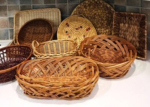 LR - Woven Basket Assortment - Mixed Lot