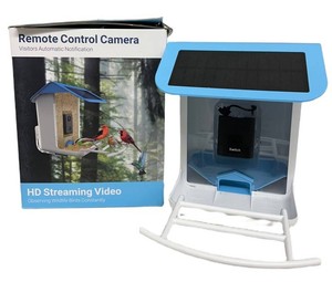 G - Smart AI Bird Feeder Camera - BF002 1080P Wi-Fi Solar