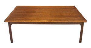 LR - Vintage Mid-Century Modern DUX Swedish Teak Coffee Table