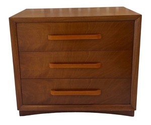 LR - Vintage T.H. Robsjohn-Gibbings for Widdicomb Mid-Century Modern 3-Drawer Chest
