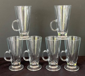 LR - Set of Six Libbey Catalina Irish Coffee Mugs