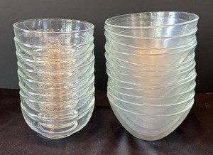 LR - 20 Clear Glass Serving Bowls