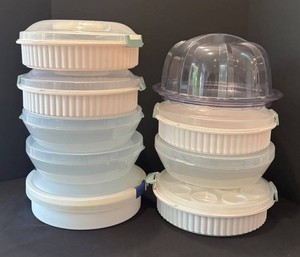 K - 9 Cake, Pie & Cupcake Containers