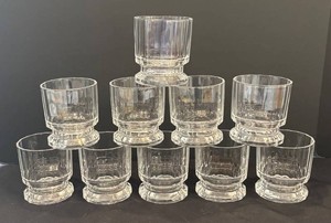 K - Set of 10 Dansk Gustav Low Ball Tumblers