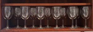 LR - 11 Crystal Wine Glasses