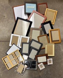 G - Assorted Decorative Picture Frames