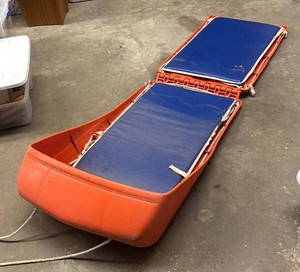 G - Vintage Folding Snow Sled