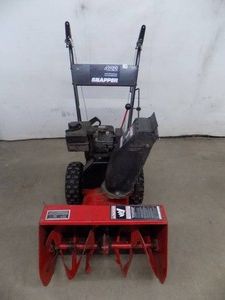 Snapper 422 snow thrower. 4 HP  22 cleaning width. Starts  works.