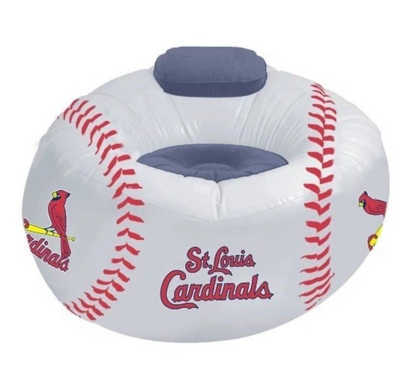 St. Louis Cardinals Inflatable Chair With Pump - New