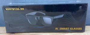 AI Touch Control Smart Glasses, 8-Hour Endurance, $139.99 Retail - Brand New Q
