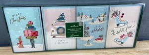 Hallmark Holiday Card Assortment - 35 Count - Brand New Q