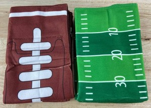 Tageme Cotton Football Towels - 6-Piece Set - Brand New Q