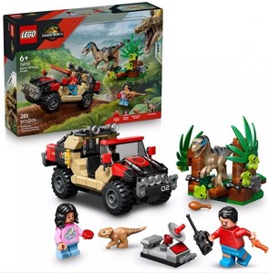 LEGO Jurassic World Raptor Off-Road Escape Set 76972 - New
