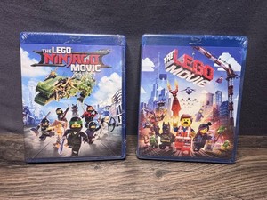 The LEGO NINJAGO Movie & the LEGO Movie Blu-ray, 2 Total - New