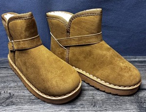 Youth Faux-Fur Ankle Boots, Size 34 UK2.5 US - New