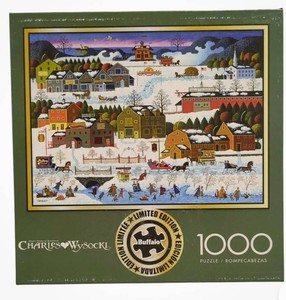 Charles Wysocki Limited Edition 1000-Piece Puzzle - New