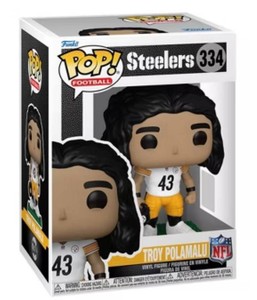 Funko Pop Football Troy Polamalu Pittsburgh Steelers #334 - New
