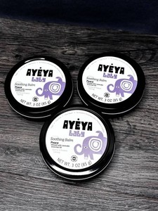 Ayeya Baby Peace Soothing Balm Lavender 3 Oz, 3 Total - New