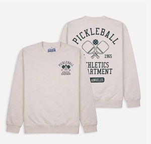 Strange Daze Pickleball Athletics Department Crewneck Sweatshirt, Size Mens Large - New